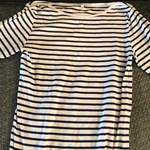French Type Boat Neck Tee